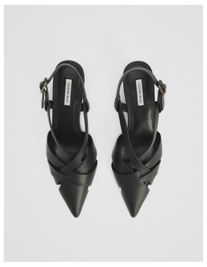 Country Road Mila Heel in Black