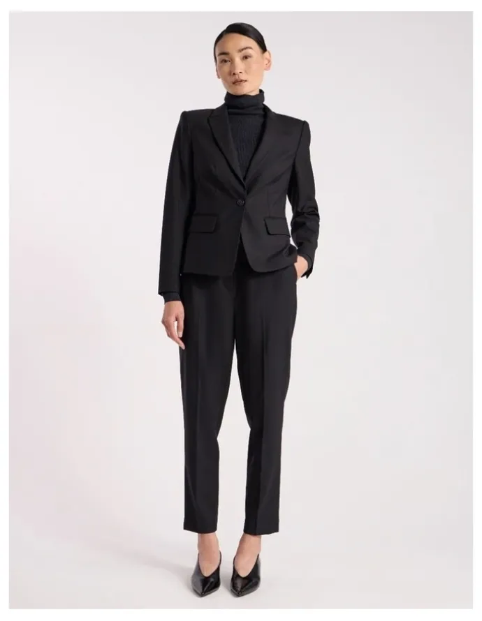 David Lawrence Celeste Tapered Pant in Black