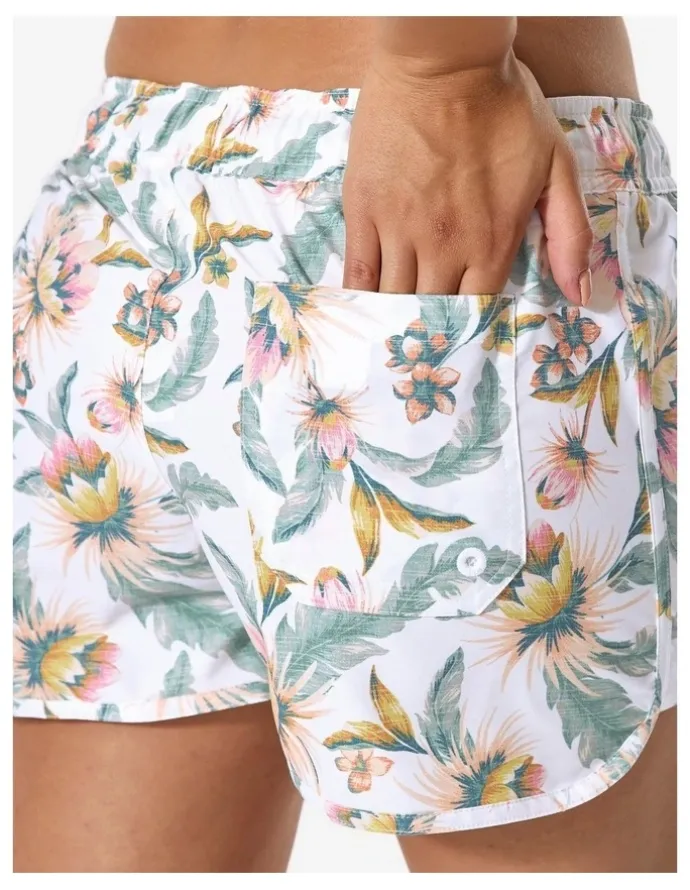 Decathlon Tini Belly Swim Shorts in White