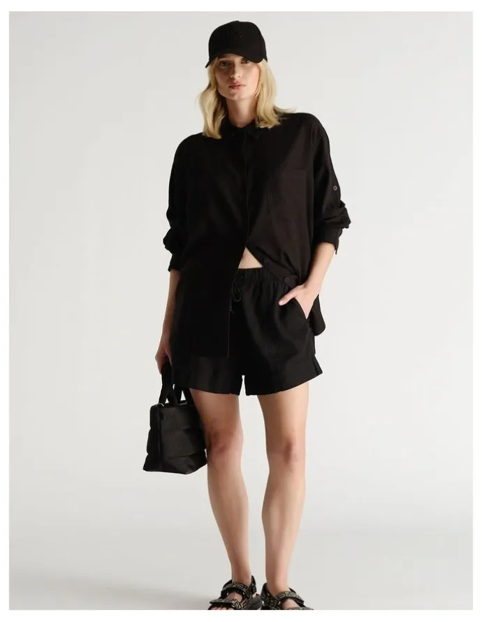 DECJUBA D-Luxe Linen Blend Short