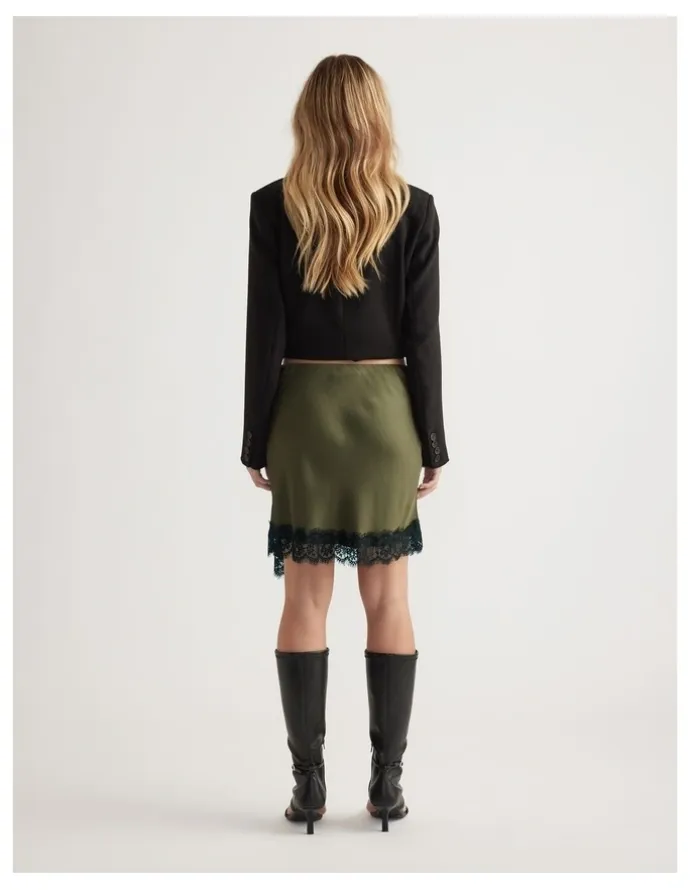 Decjuba Karla Lace Mini Skirt