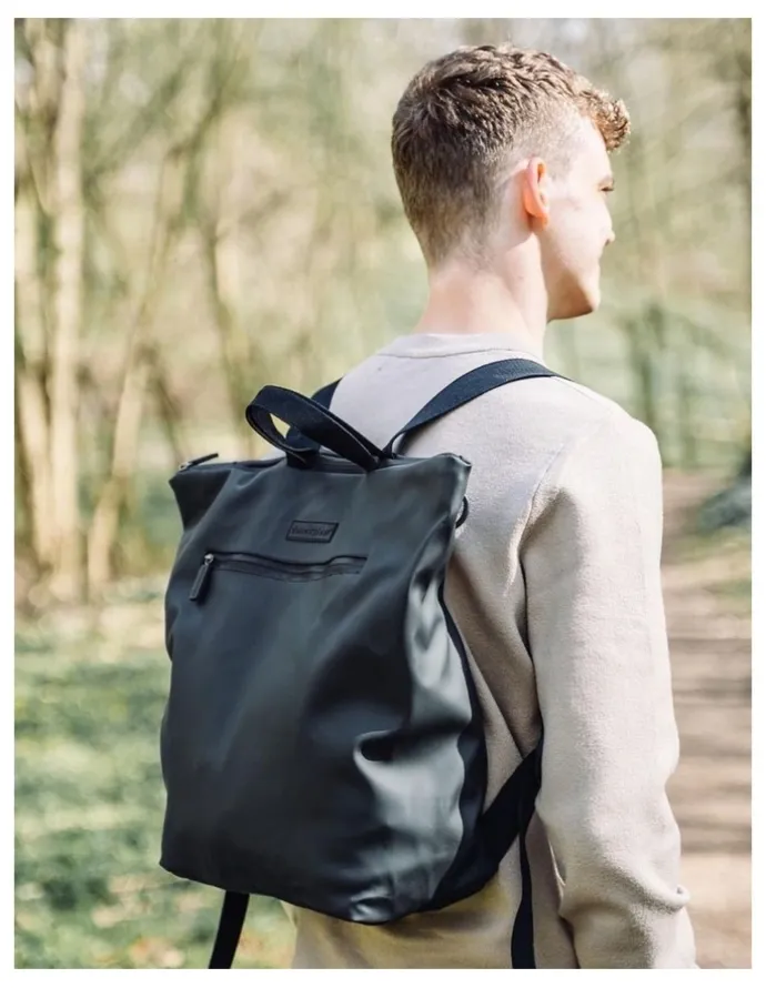 Done By Deer Nappy Bag Backpack in Black