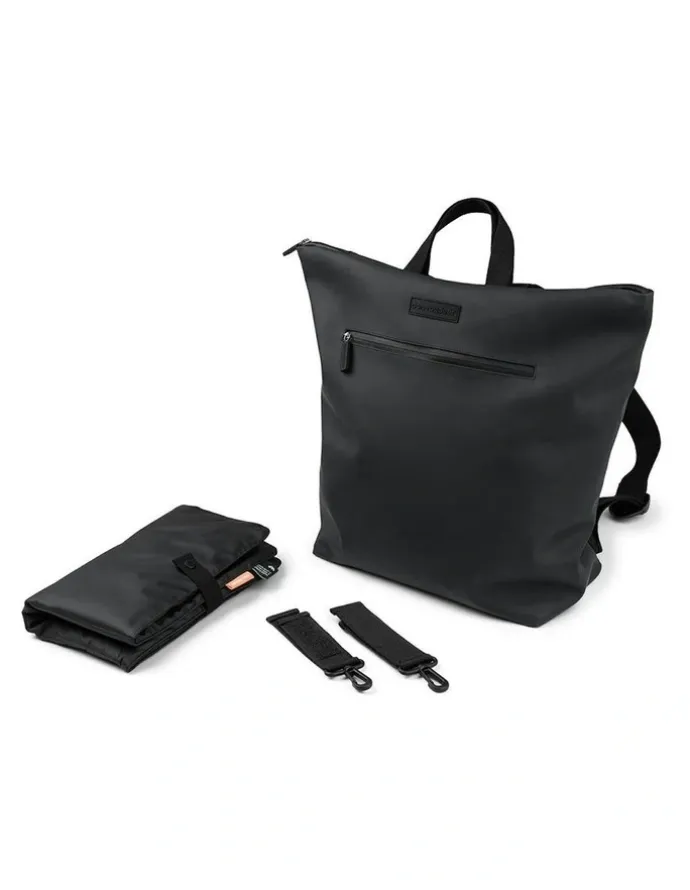 Done By Deer Nappy Bag Backpack in Black