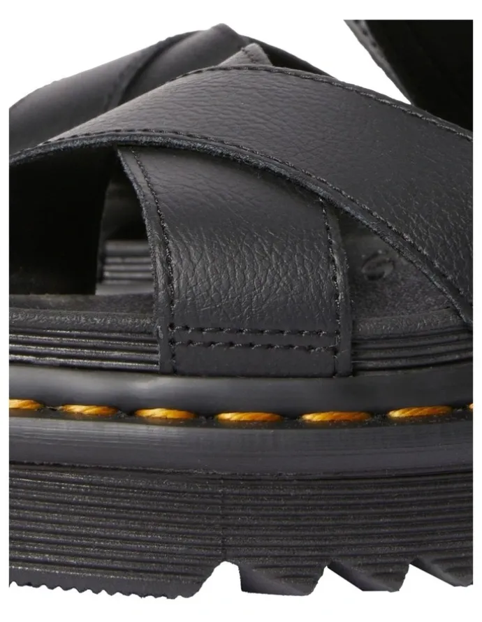 Dr Martens Voss II Sandal in Black Athena