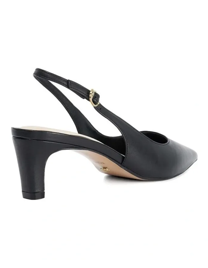Dune London Connection Slingback In Black