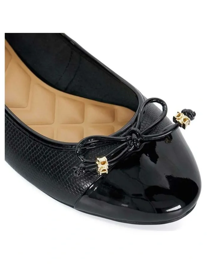 Dune London Hallis Ballet Flat in Black