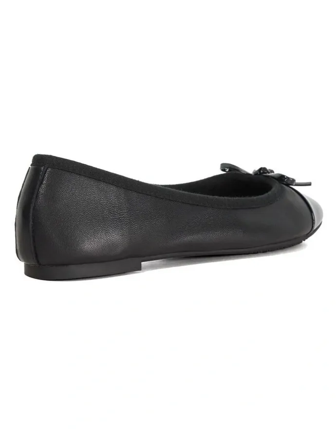 Dune London Harpington Ballet Flat in Black
