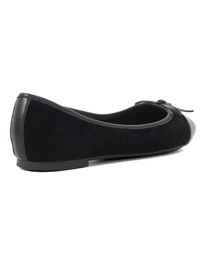 Dune London Harpington Ballet Flat in Black