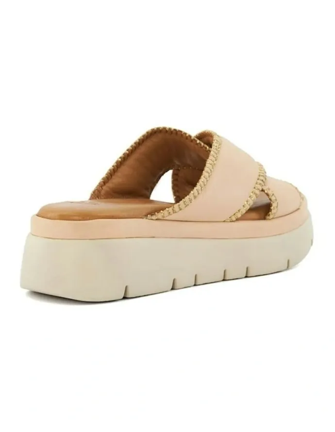 Dune London Litch Sandal in Blush