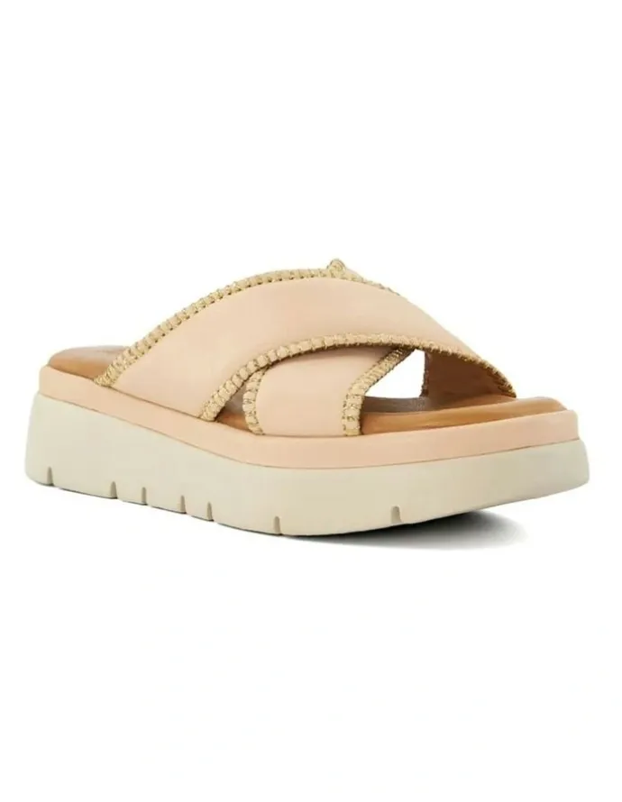 Dune London Litch Sandal in Blush