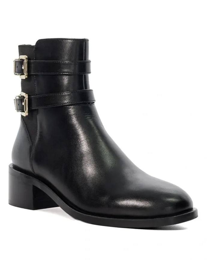 Dune London Patter Ankle Boots in Black