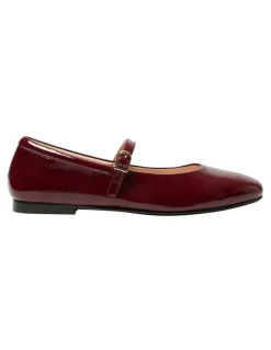 Easy Steps Athena Flat shoes in Wine Patent Leather