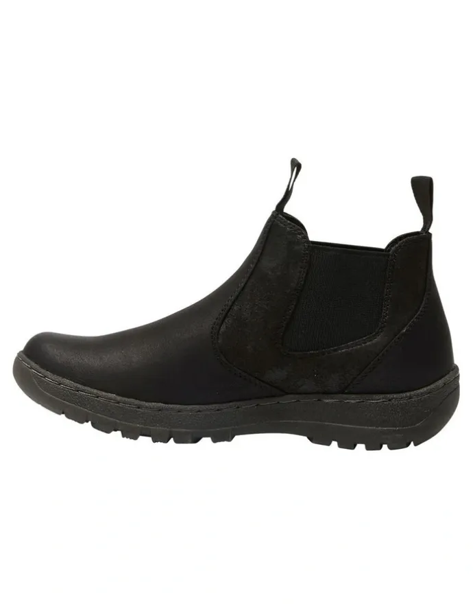 Easy Steps Emmett Boots in Black Micro