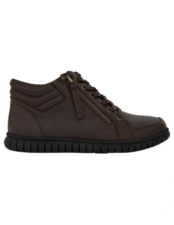 Easy Steps Fable Boots in Chocolate Leather