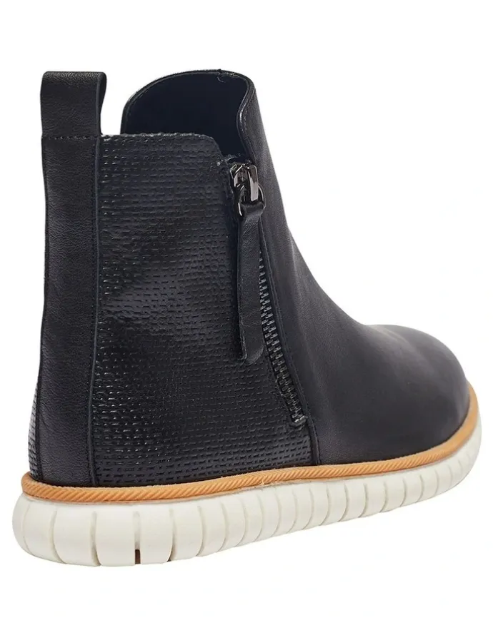 Easy Steps Factor Black Glove Boots