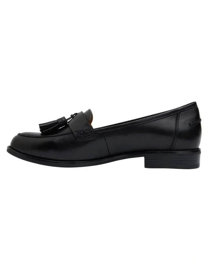 Easy Steps Gazebo Black Glove Flat Shoes