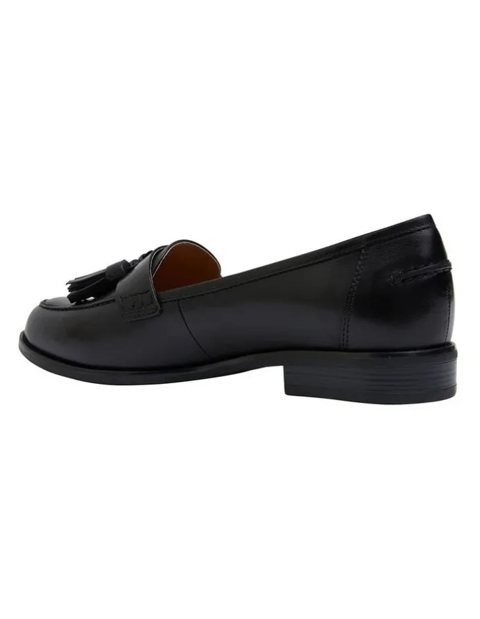 Easy Steps Gazebo Black Glove Flat Shoes