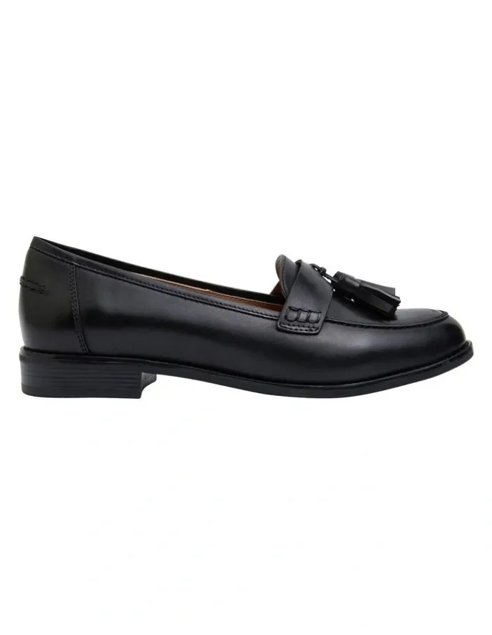 Easy Steps Gazebo Black Glove Flat Shoes