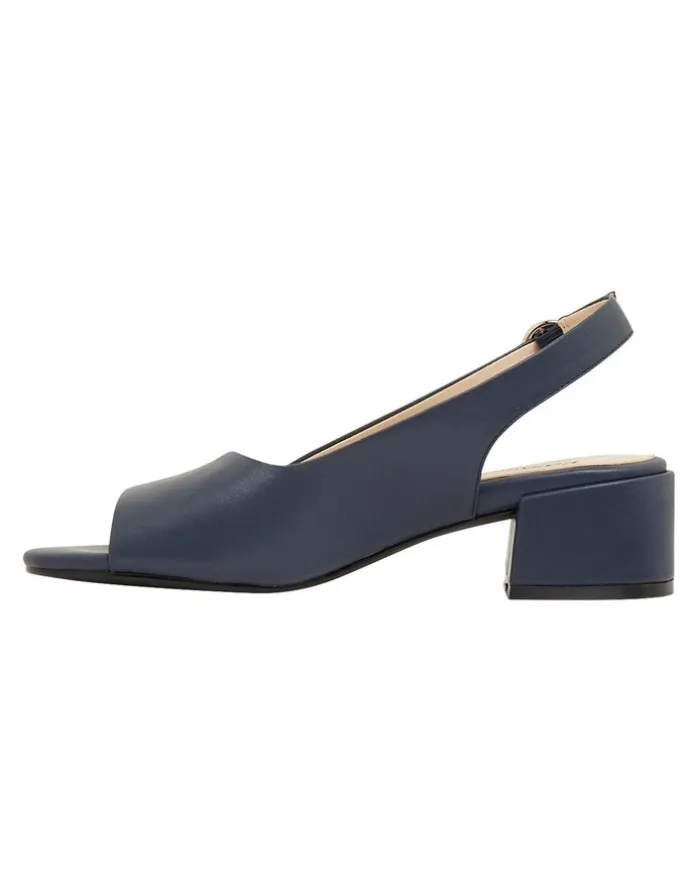 Easy Steps Macy Sandals in Navy Leather