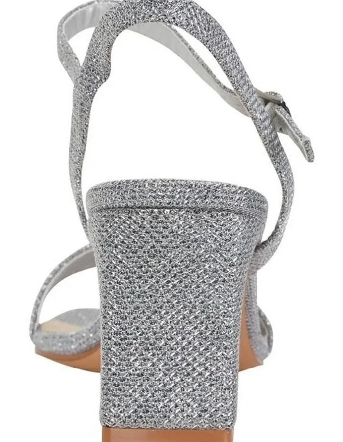Easy Steps Unison Pewter Shimmer Sandals