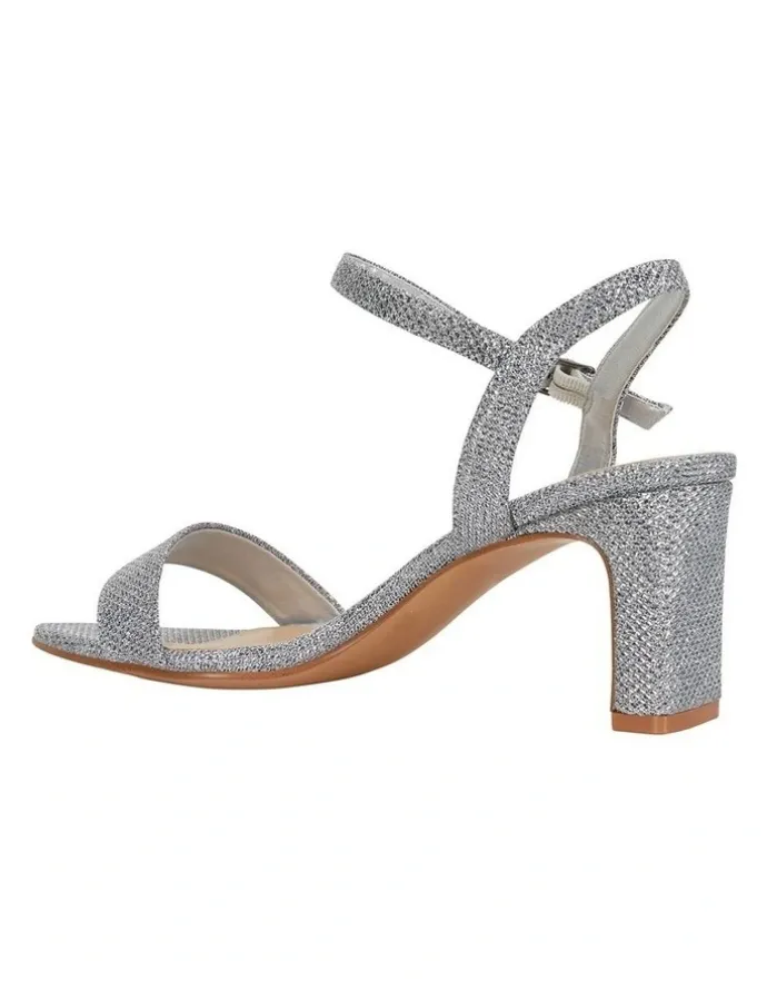 Easy Steps Unison Pewter Shimmer Sandals