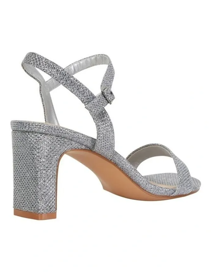 Easy Steps Unison Pewter Shimmer Sandals