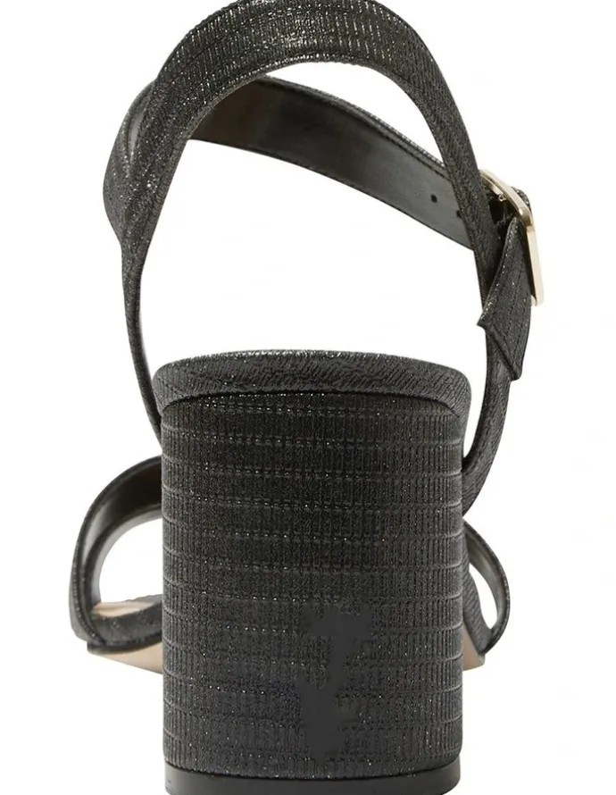 Easy Steps Unity Sandals in Black Fabric