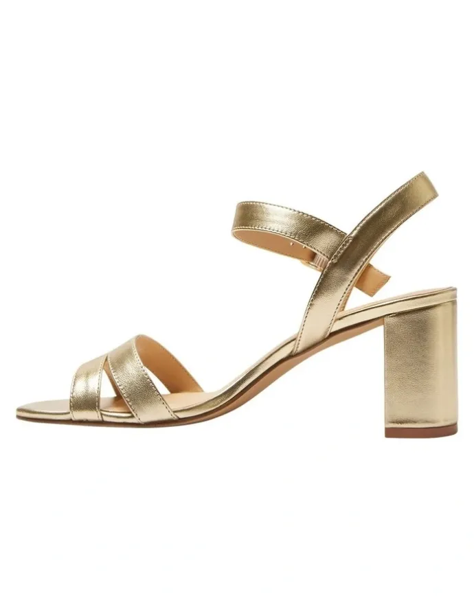 Easy Steps Utopia Sandals in Soft Gold Metallic