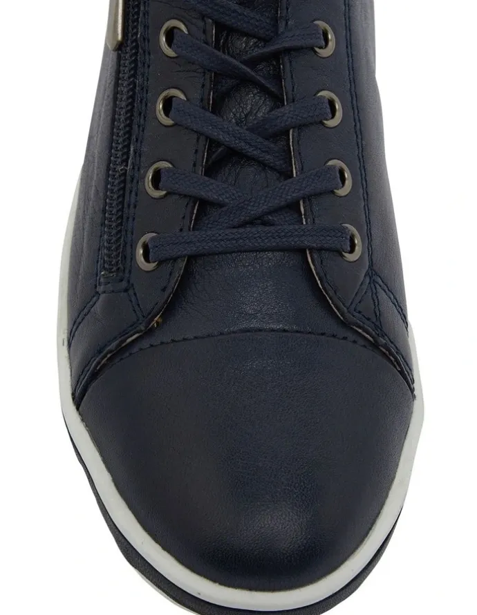 Easy Steps Whisper Navy Glove Sneakers