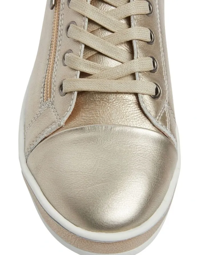 Easy Steps Whisper Soft Gold Glove Sneakers