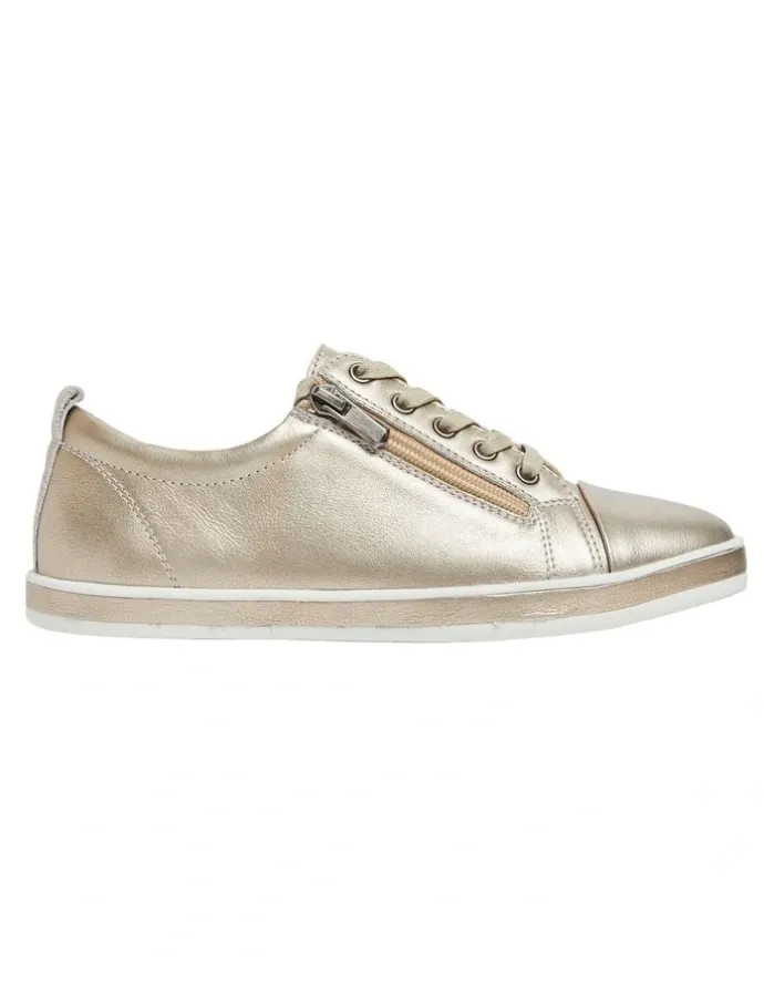 Easy Steps Whisper Soft Gold Glove Sneakers