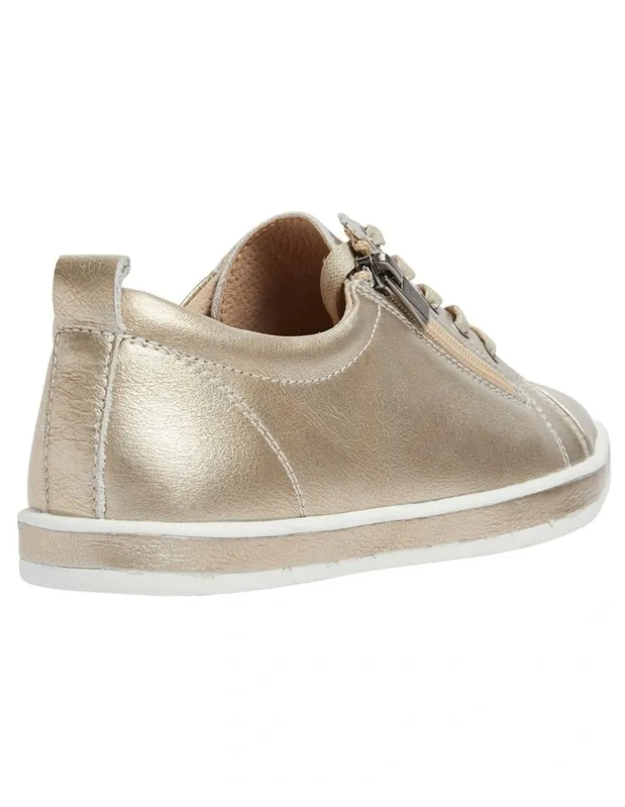 Easy Steps Whisper Soft Gold Glove Sneakers