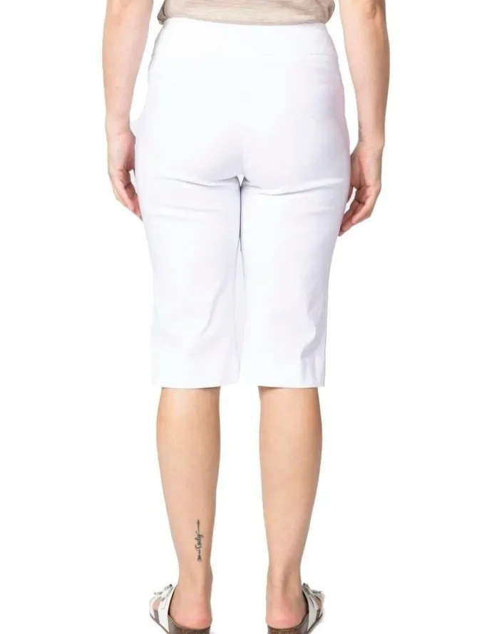 Fella Hamilton Chaucer Basque Long Shorts in White