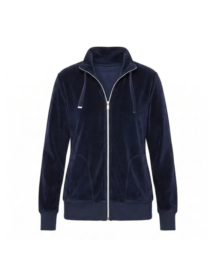Fella Hamilton Valley Zip Up Velour Jacket