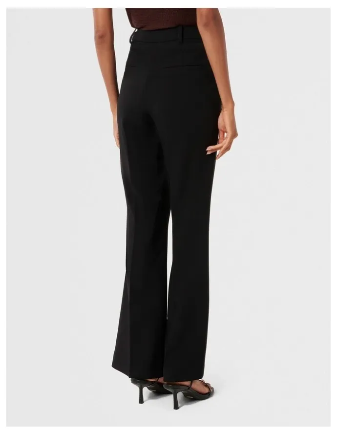 Forever New Clara Bootcut Pants in Black