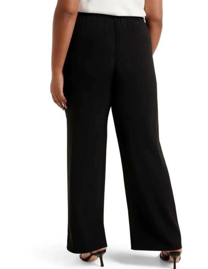 Forever New Curve Primrose High Waisted Pant in Black