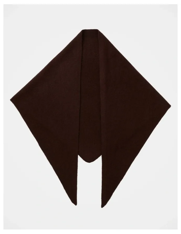Forever New Tina Triangle Scarf in Brown