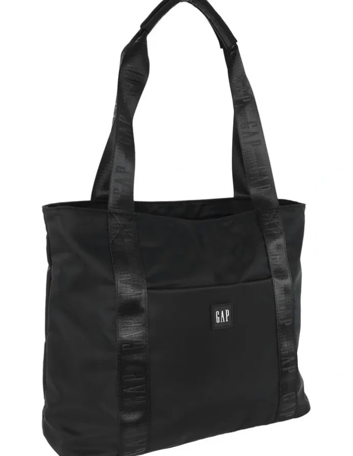 GAP Travel Ladies Nylon Fashion Tote Bag in Black