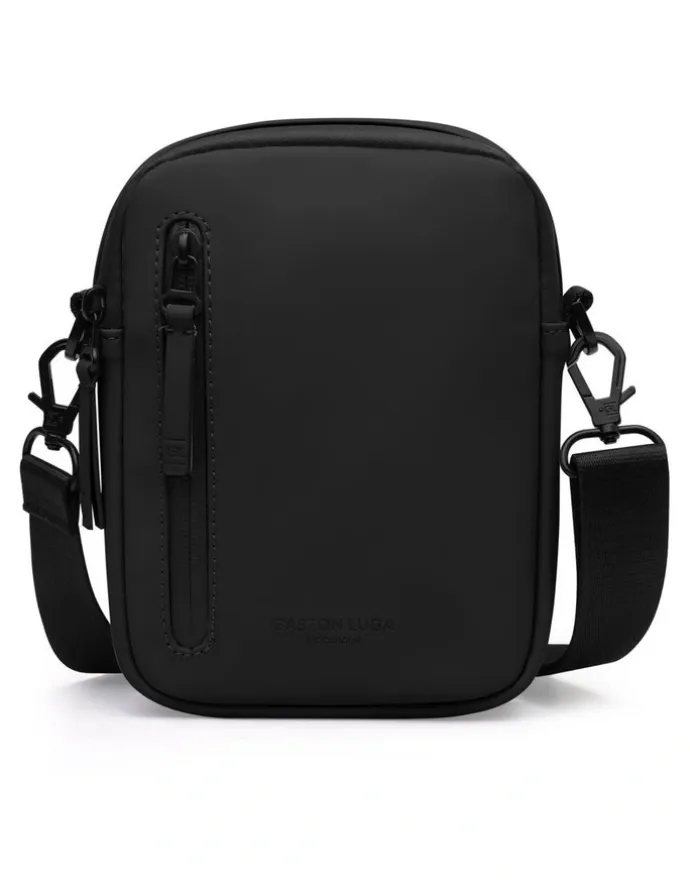 Gaston Luga Gaston Luga Dash Verti Crossbody Travel Bag in Black