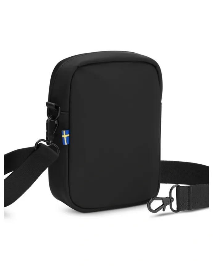 Gaston Luga Gaston Luga Dash Verti Crossbody Travel Bag in Black