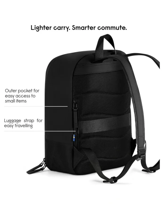 Gaston Luga Gaston Luga Dsh Daily (13L) Waterproof 14 Laptop Backpack - Black