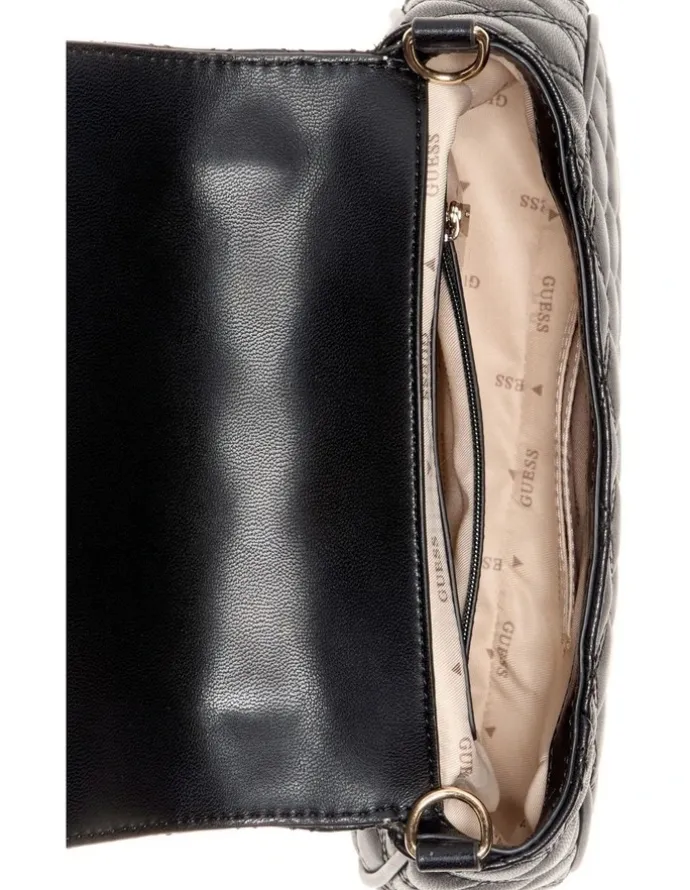Guess Giully II Micro Crossbody Bag in Black