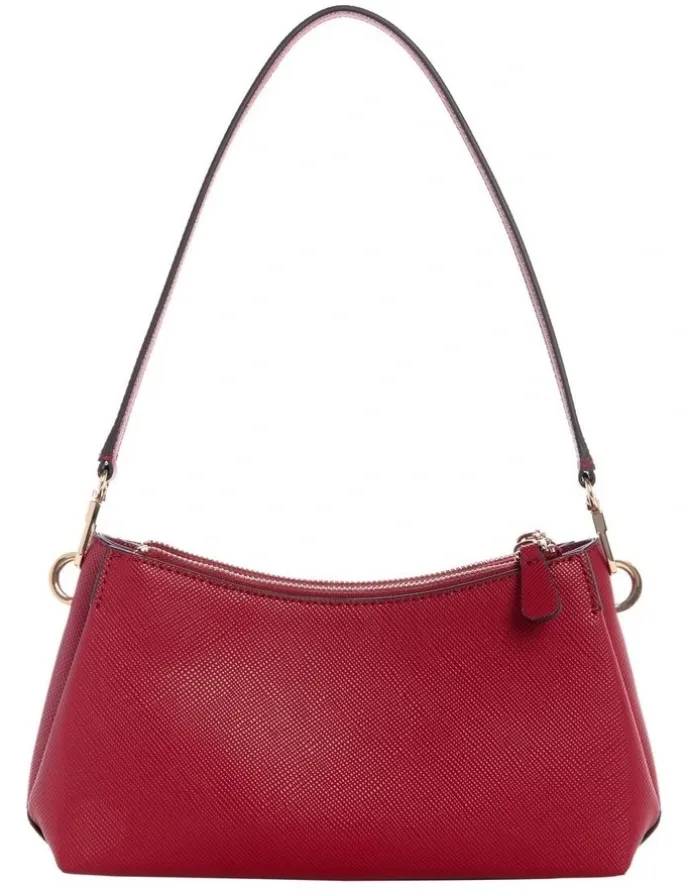 Guess Noelle II 3 Comp Crossbody Bag in Garnet