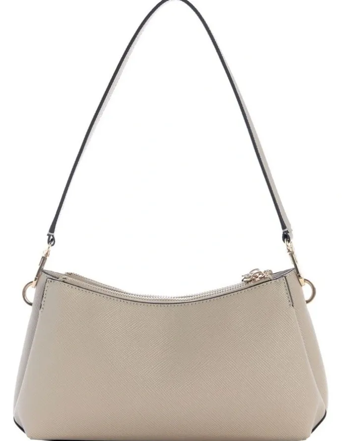 Guess Noelle Ii 3 Comp Shoulder Bag in Taupe