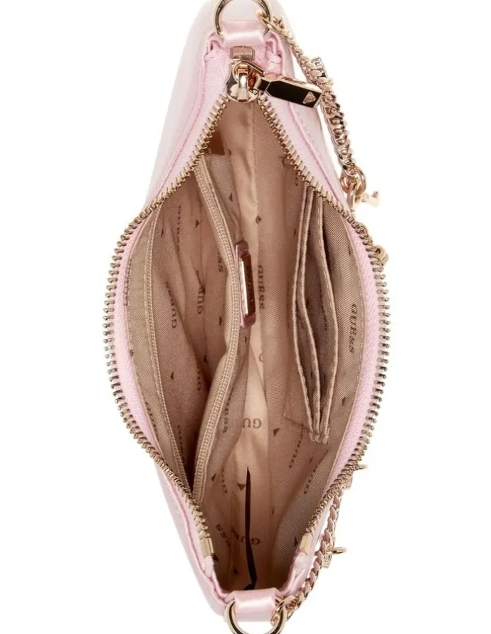Guess Tasmin Mini Shoulder Bag in Light Rose