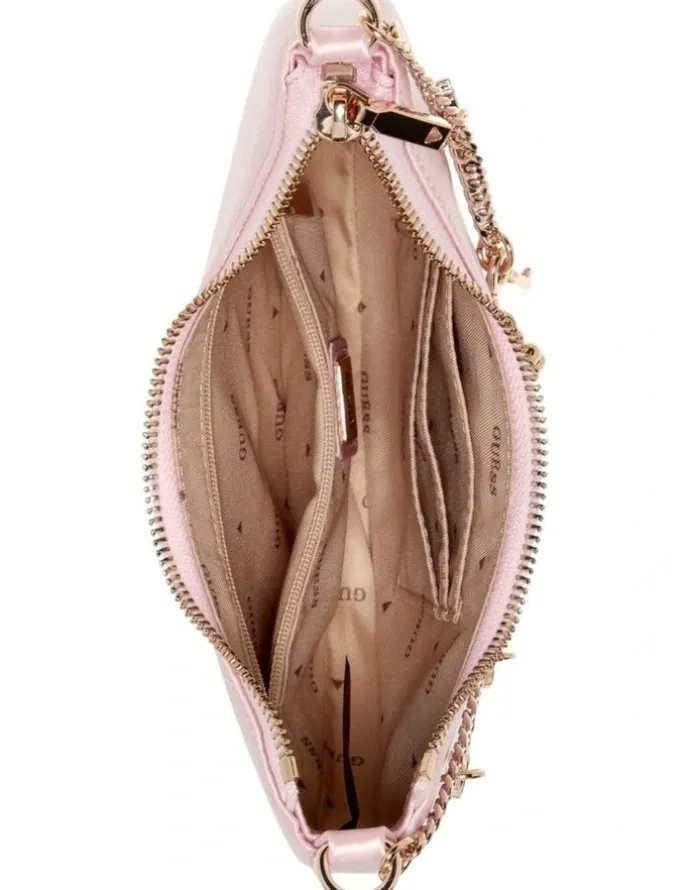 Guess Tasmin Mini Shoulder Bag in Light Rose