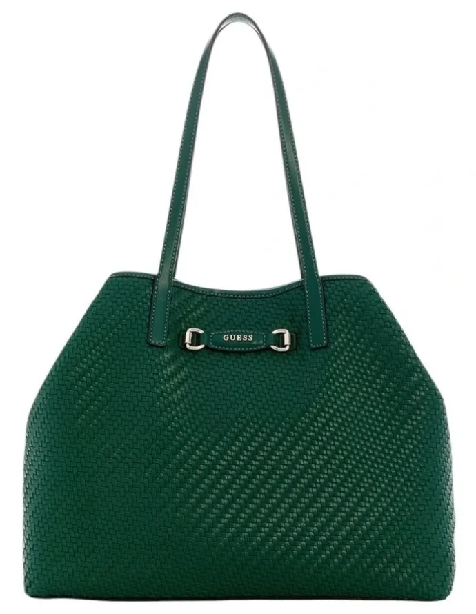Guess Vikky 2 in 1 Large Tote Bag in Forest