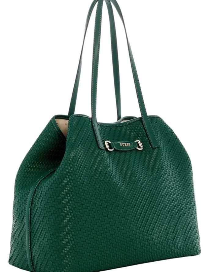 Guess Vikky 2 in 1 Large Tote Bag in Forest