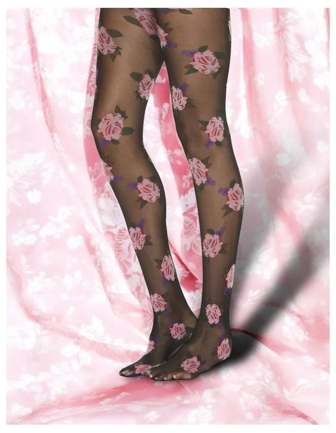 High Heel Jungle Blushing Sheer Tights