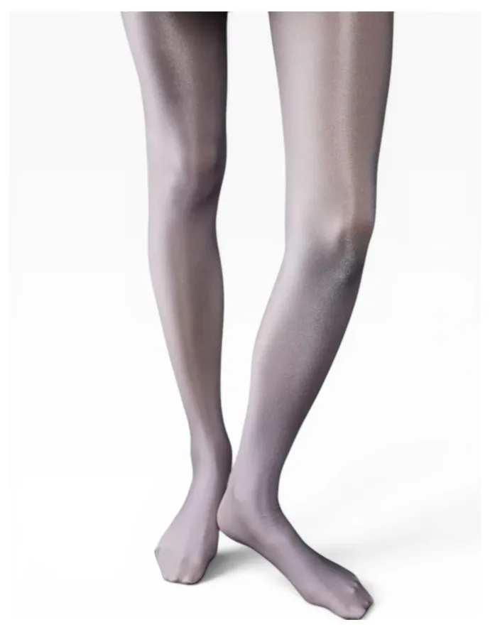 High Heel Jungle Liquid Metal Tights